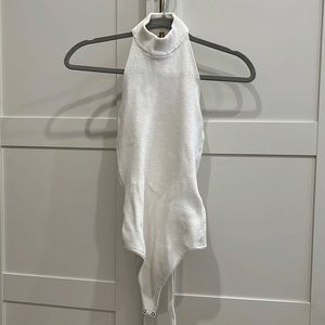 Abercrombie Open back bodysuit size Small